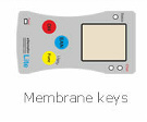 Membrane keys